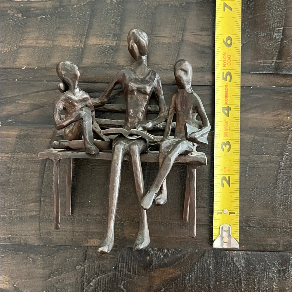 Zylstran Handmade Figurine/Sculpture ~ Mother & Children Sculpture NWOT - Picture 5 of 9